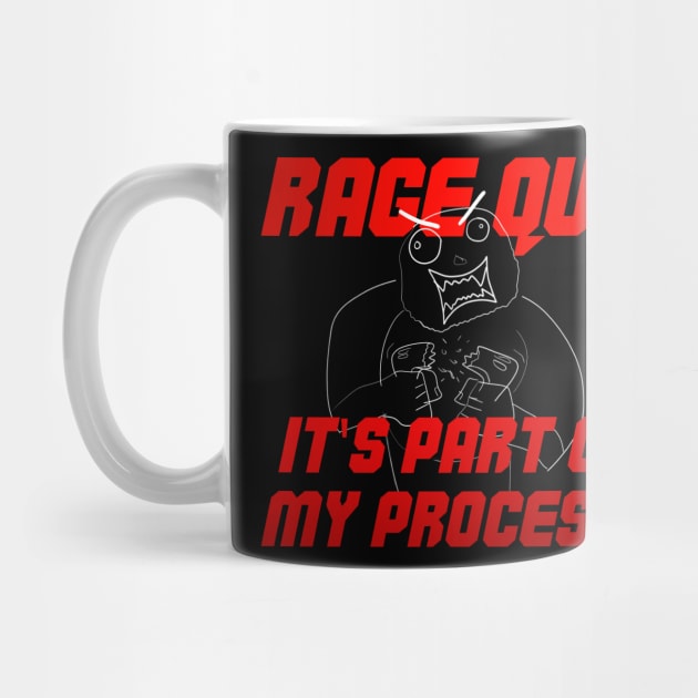 Rage Quit it's part of my process! by Joselo Rocha Art